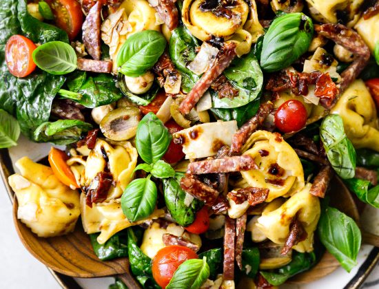 Tuscan Tortellini Pasta Salad