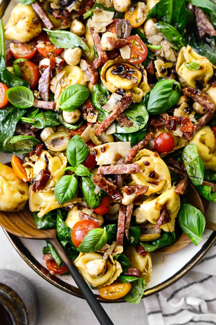Tuscan Tortellini Pasta Salad