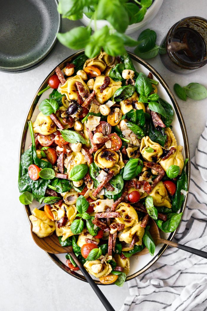 Tuscan Tortellini Pasta Salad
