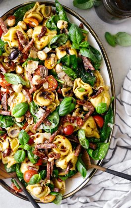 Tuscan Tortellini Pasta Salad
