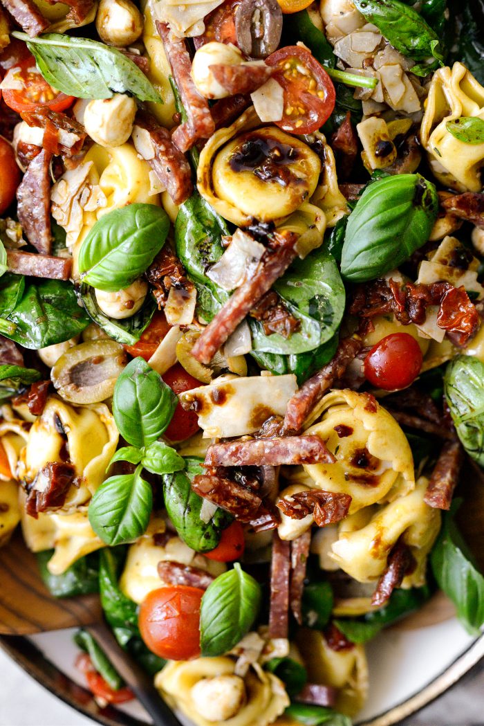 Tuscan Tortellini Pasta Salad