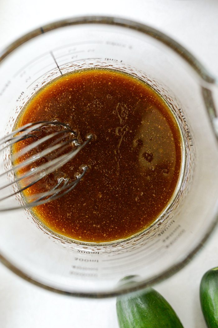 whisked marinade