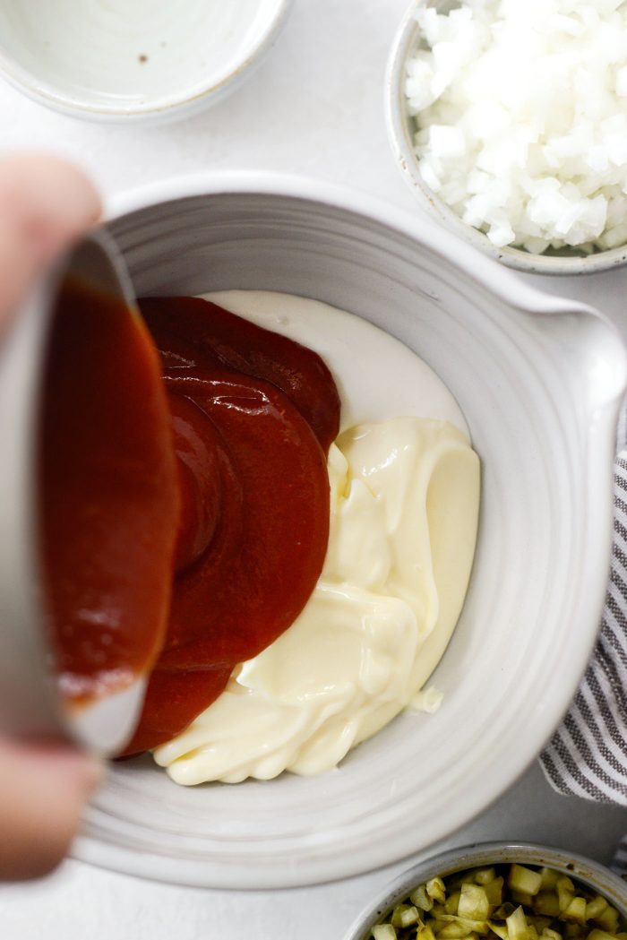 add in ketchup