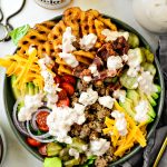 Loaded Burger Bowls