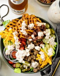 Loaded Burger Bowls
