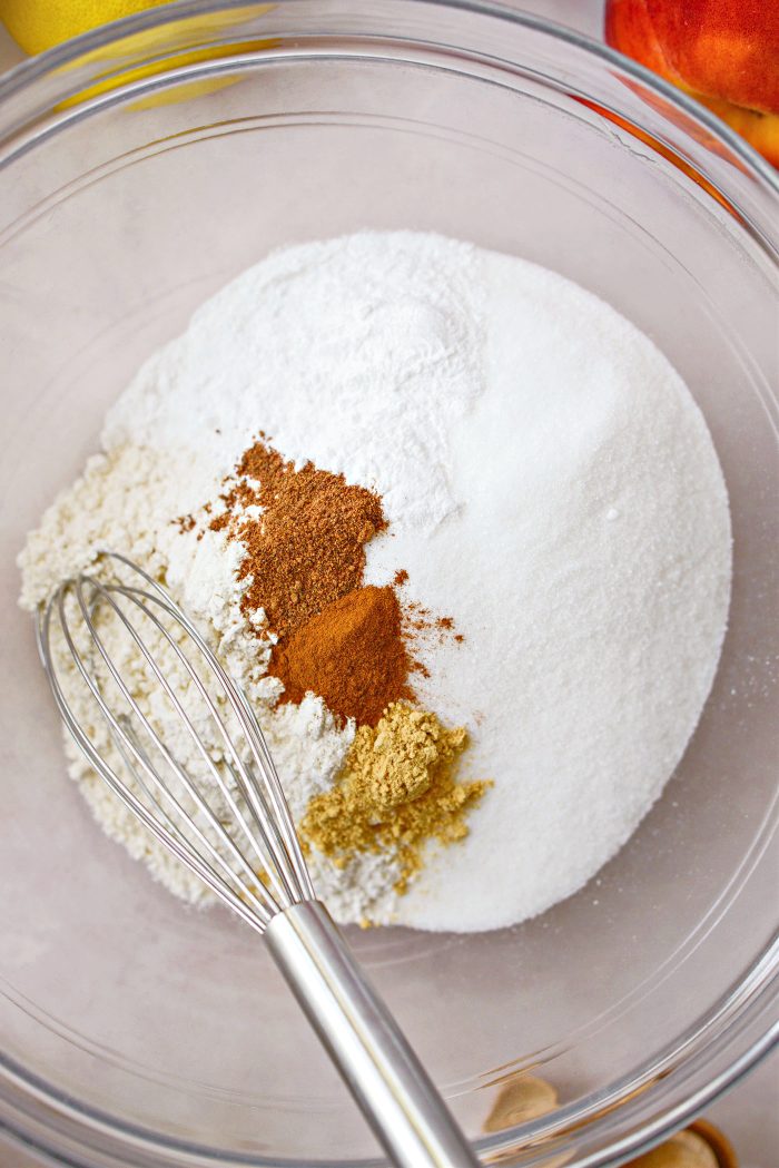 add dry ingredients to bowl