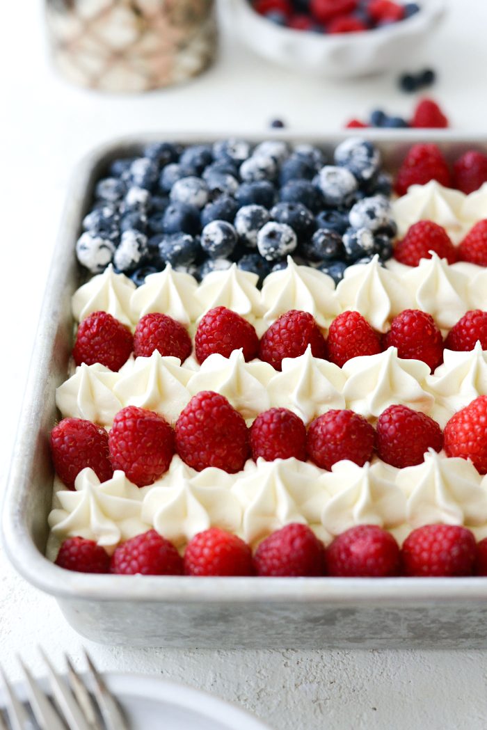 American Flag Cake