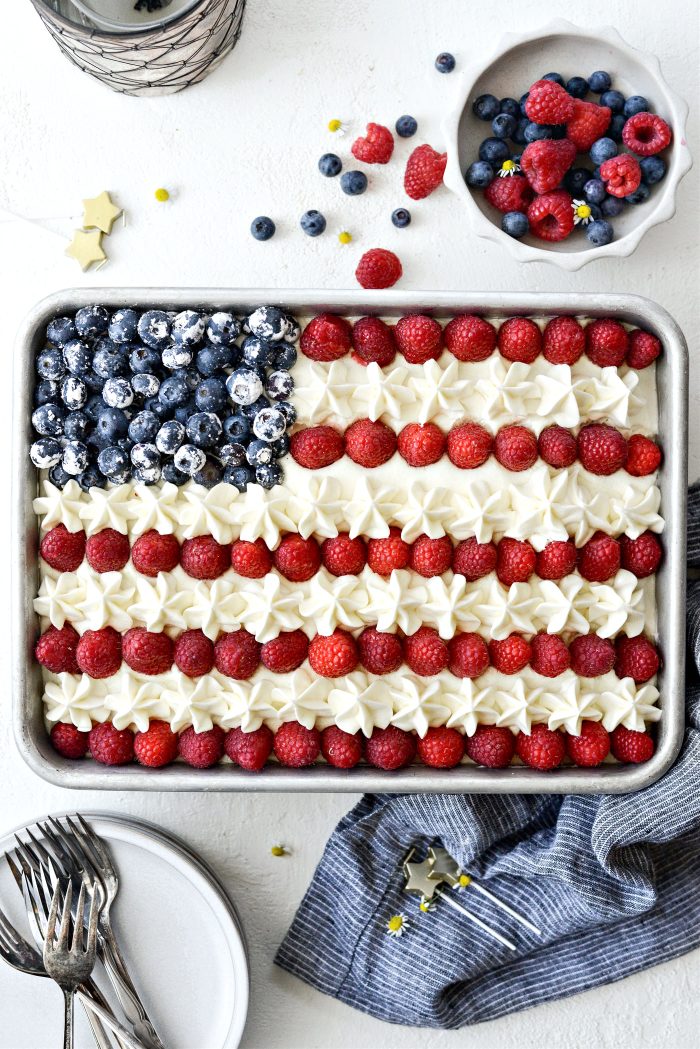 American Flag Cake