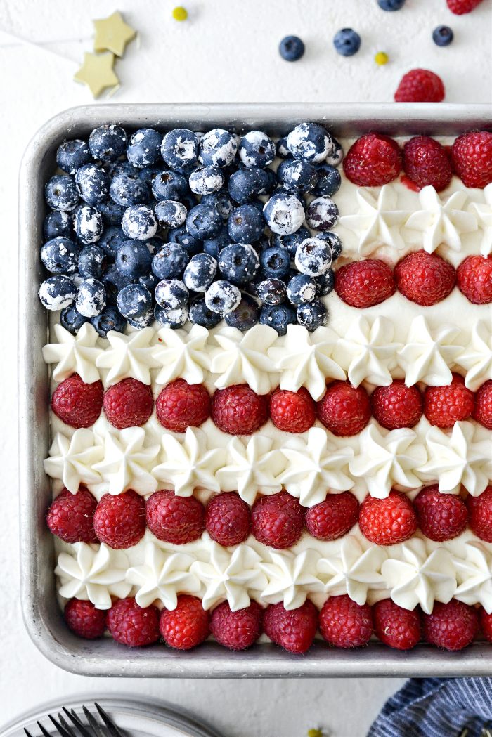 American Flag Cake