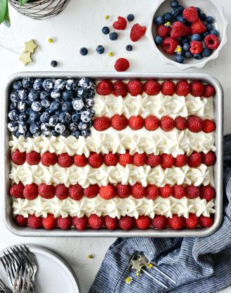 American Flag Cake