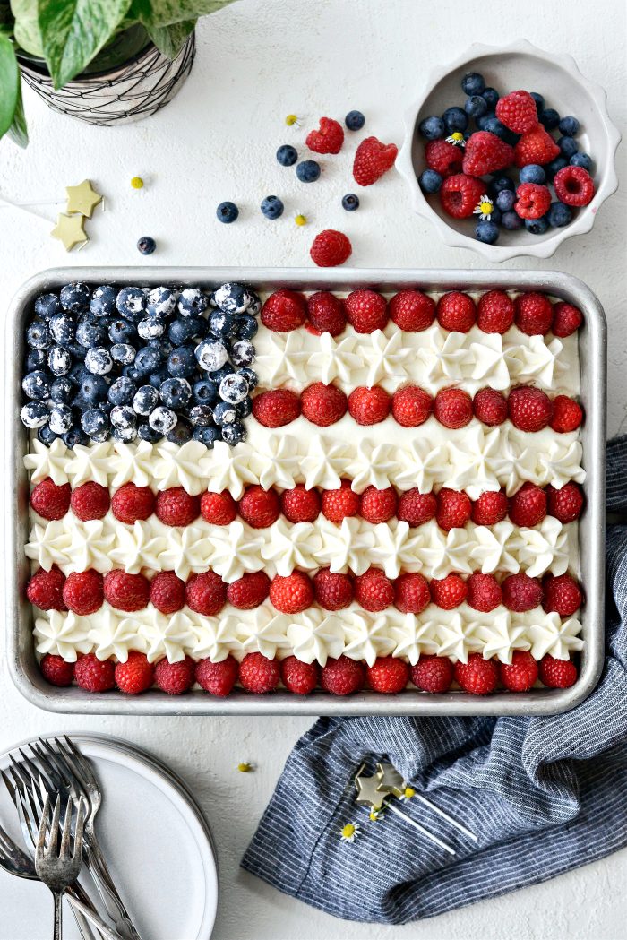 American Flag Cake