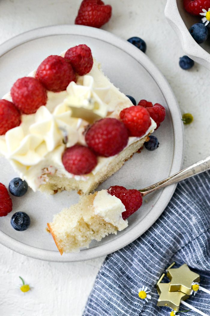 American Flag Cake