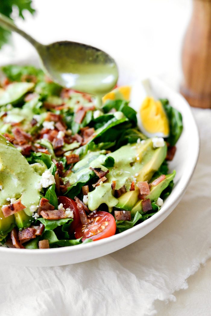 Greek Yogurt Green Goddess Salad Dressing