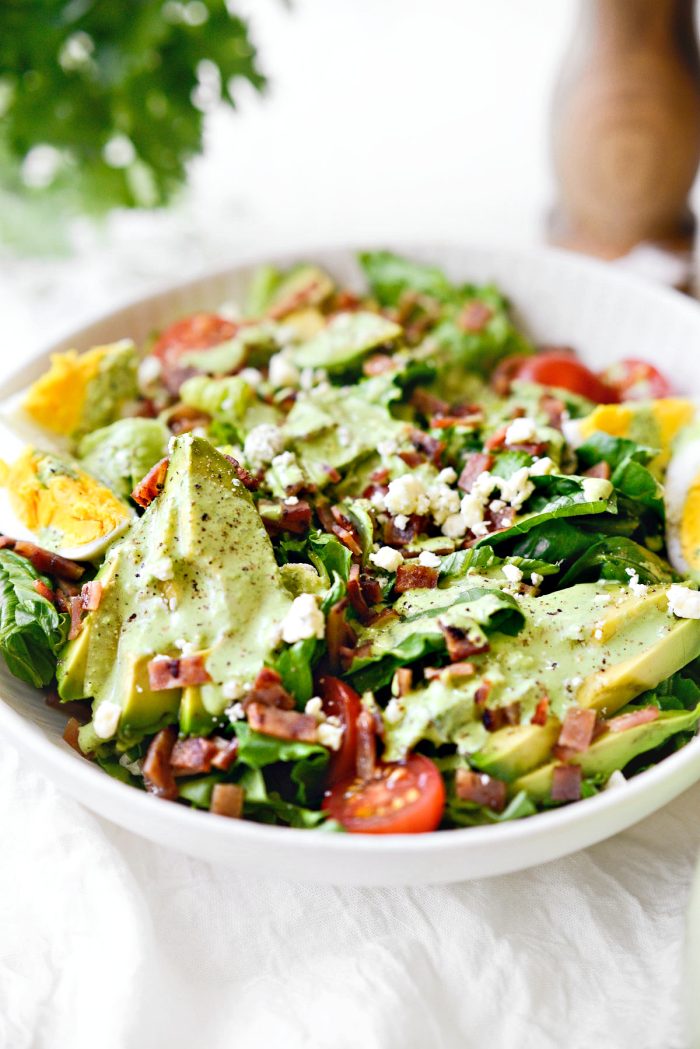 Greek Yogurt Green Goddess Salad Dressing