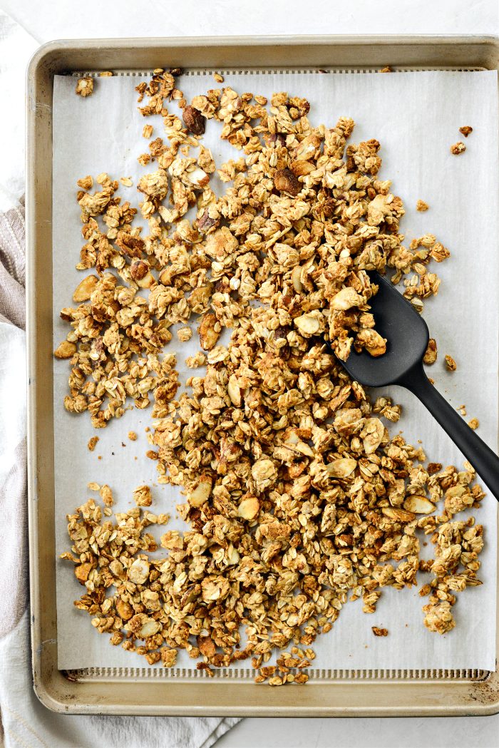 just baked Honey Almond Granola
