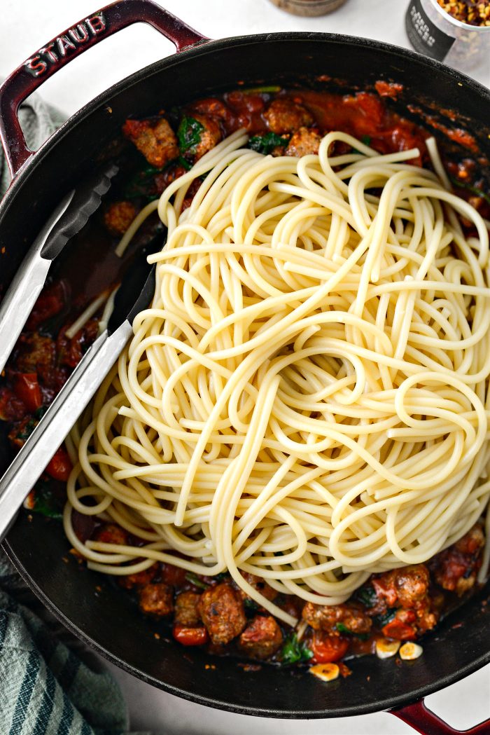 add pasta