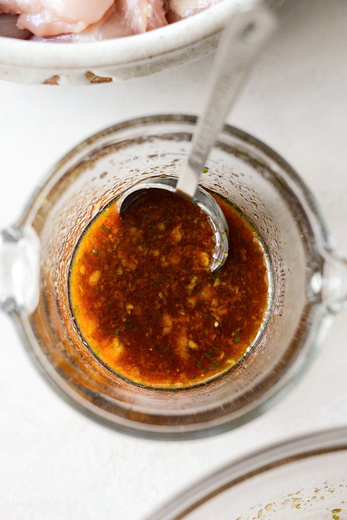 reserve 1/4 cup