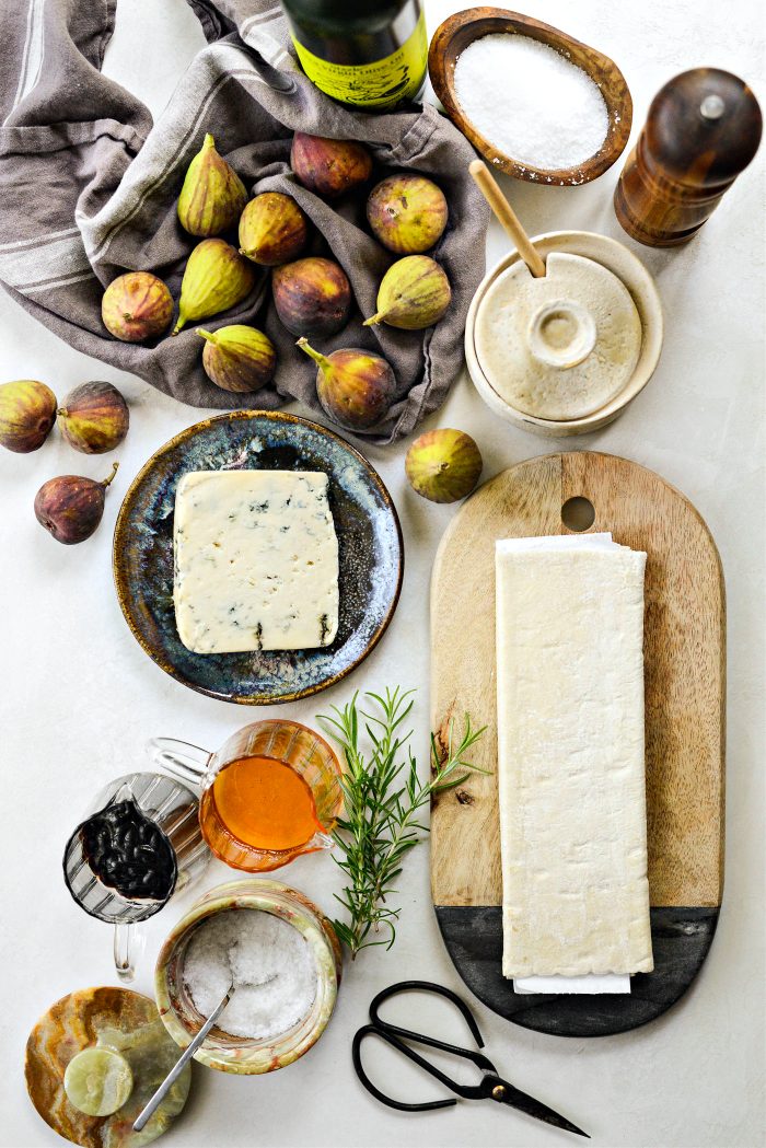 Fig and Blue Cheese Tart