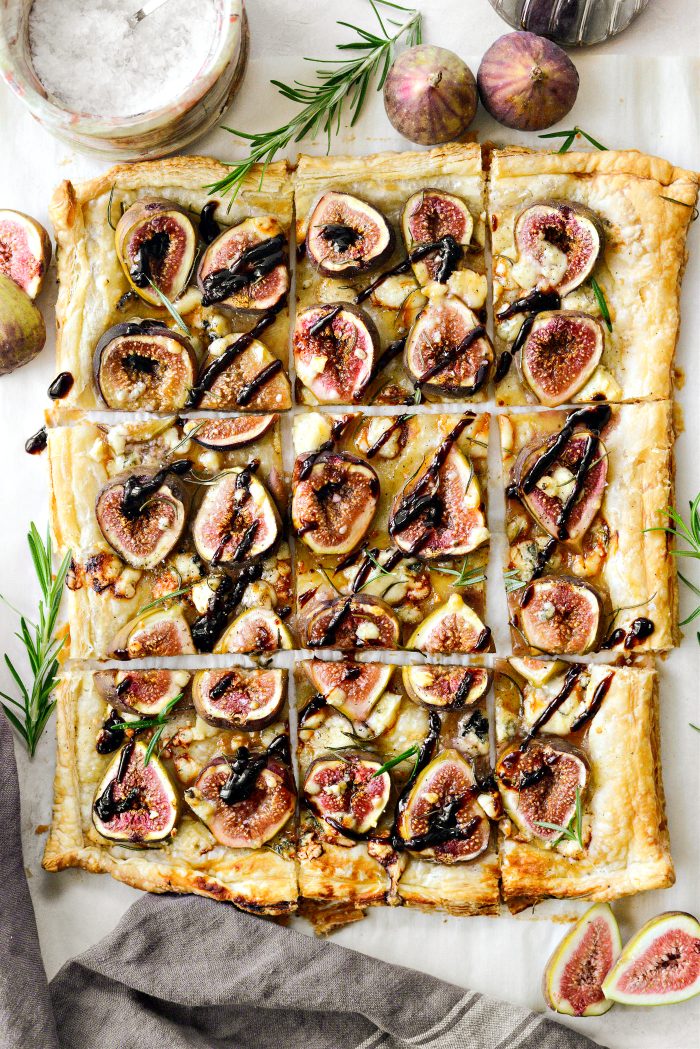 Fig and Blue Cheese Tart