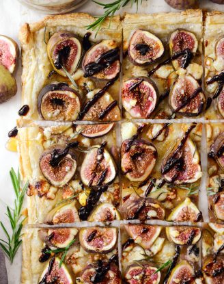 Fig and Blue Cheese Tart