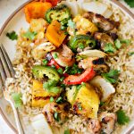 Grilled Hawaiian Chicken Kebabs