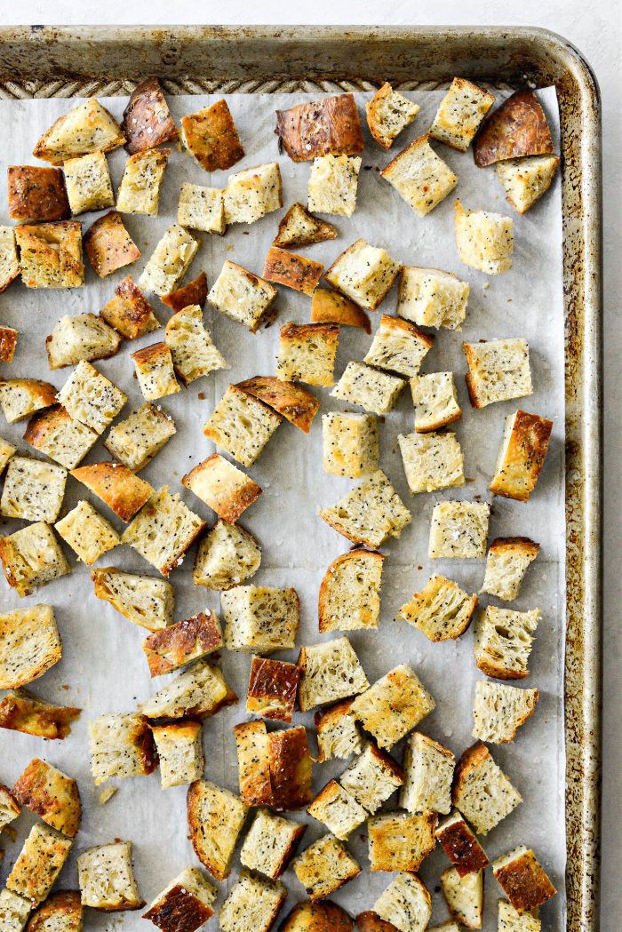 crispy croutons