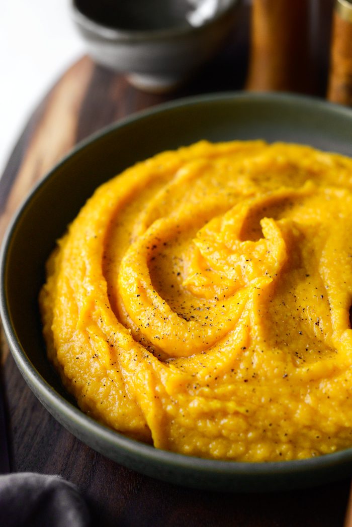 Roasted Garlic Whipped Butternut Squash