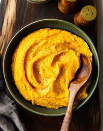 Roasted Garlic Whipped Butternut Squash