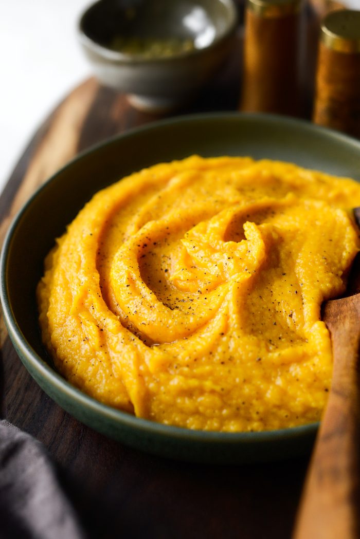 Roasted Garlic Whipped Butternut Squash