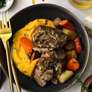 Cider Braised Pork Shoulder