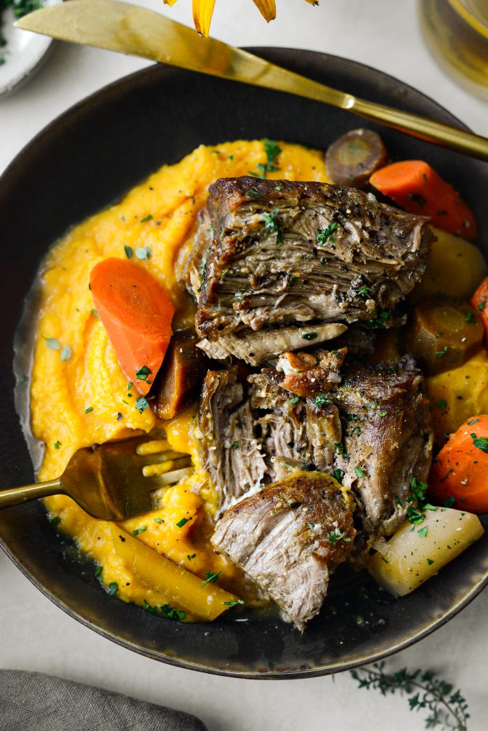 Cider Braised Pork Shoulder