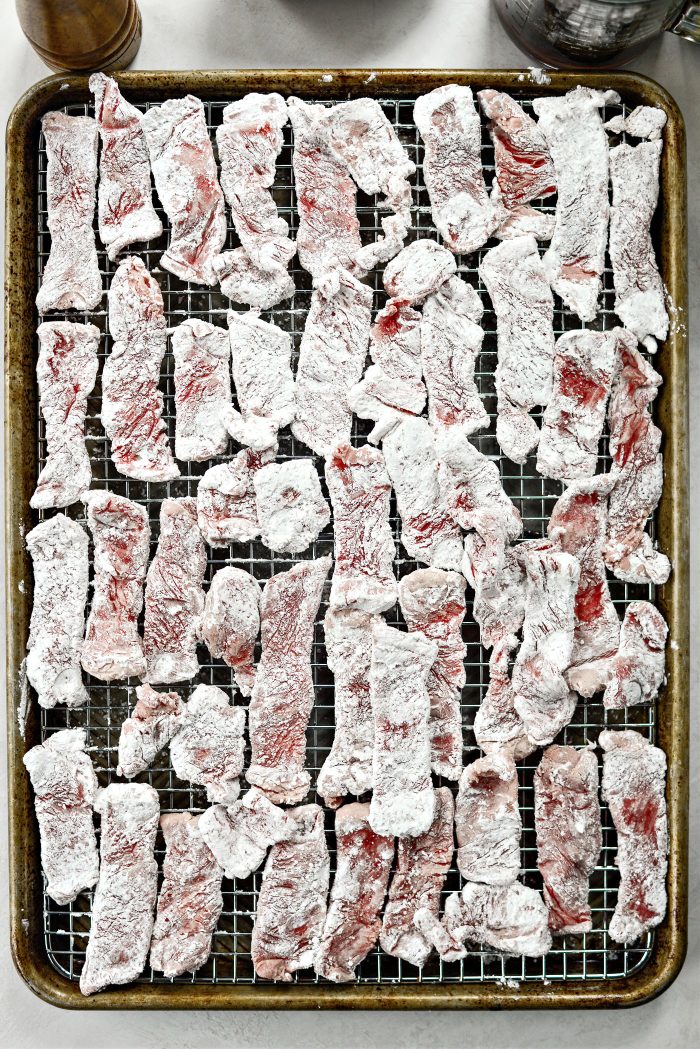 arrange on wire rack set over a rimmed sheet pan