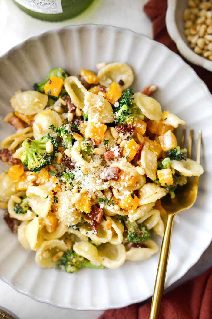 Orecchiette with Squash and Broccoli