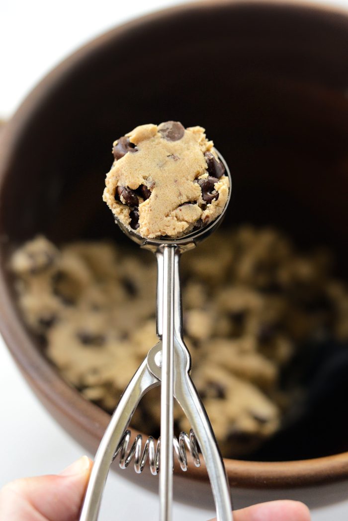 scoop of cookie dough