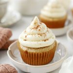 Spiced Cupcakes with Brown Butter Cream Cheese Buttercream
