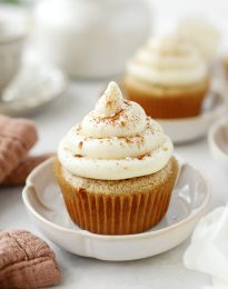 Spiced Cupcakes with Brown Butter Cream Cheese Buttercream