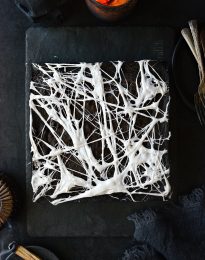 Cobweb Brownies