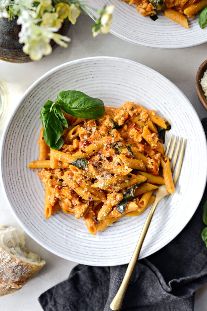 Cheese Chicken One Pot Pasta
