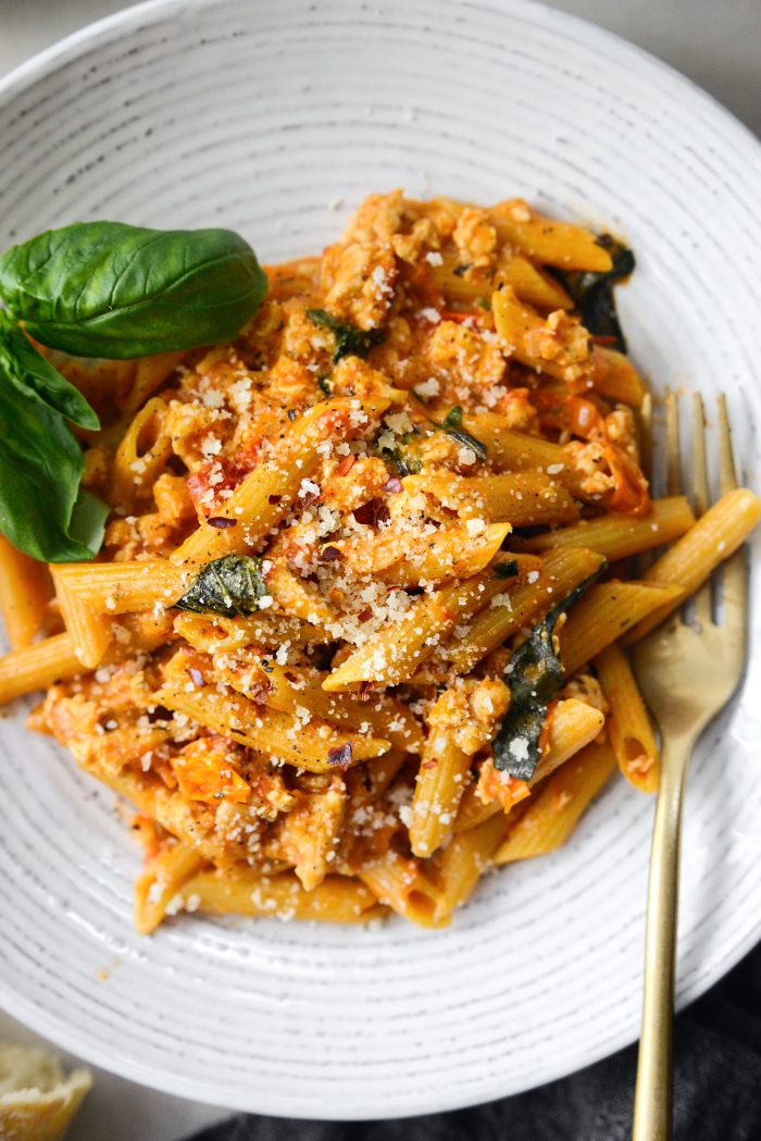 Cheese Chicken One Pot Pasta