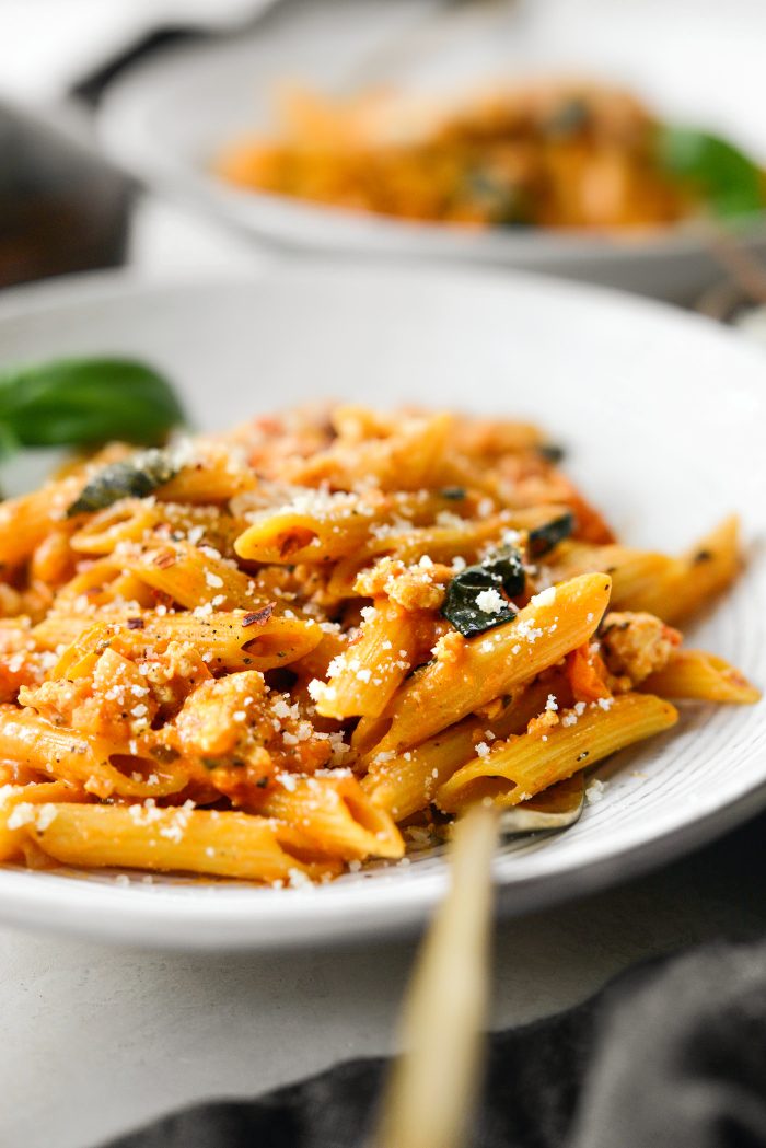Cheese Chicken One Pot Pasta