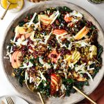 Honeycrisp Manchego Salad with Pancetta