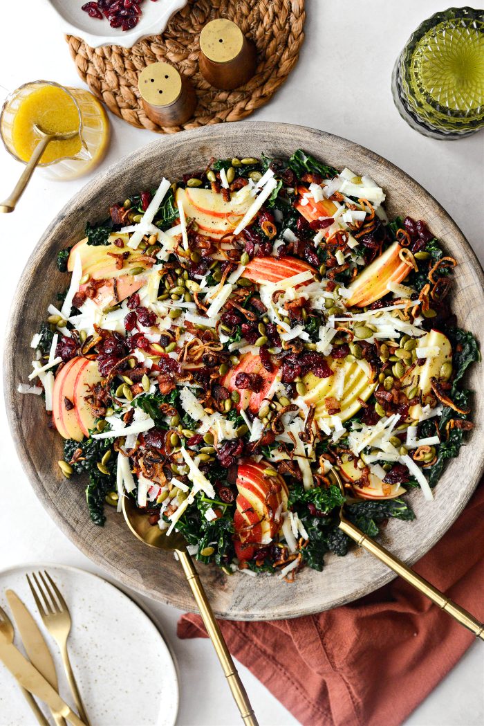 Honeycrisp Manchego Salad with Pancetta