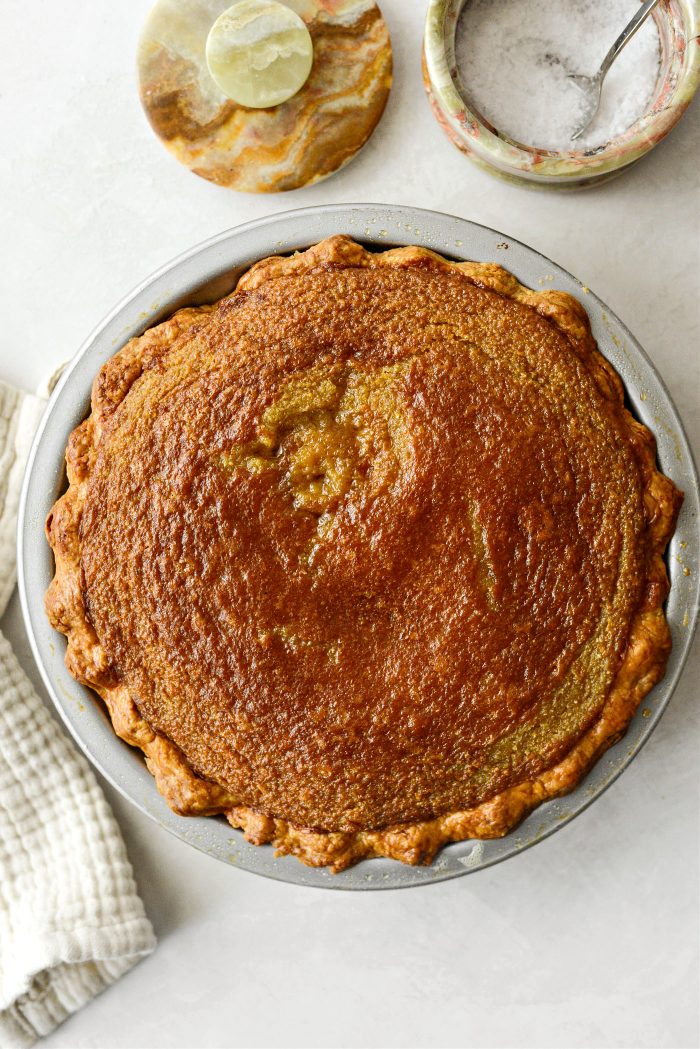 just baked Salted Maple Pie