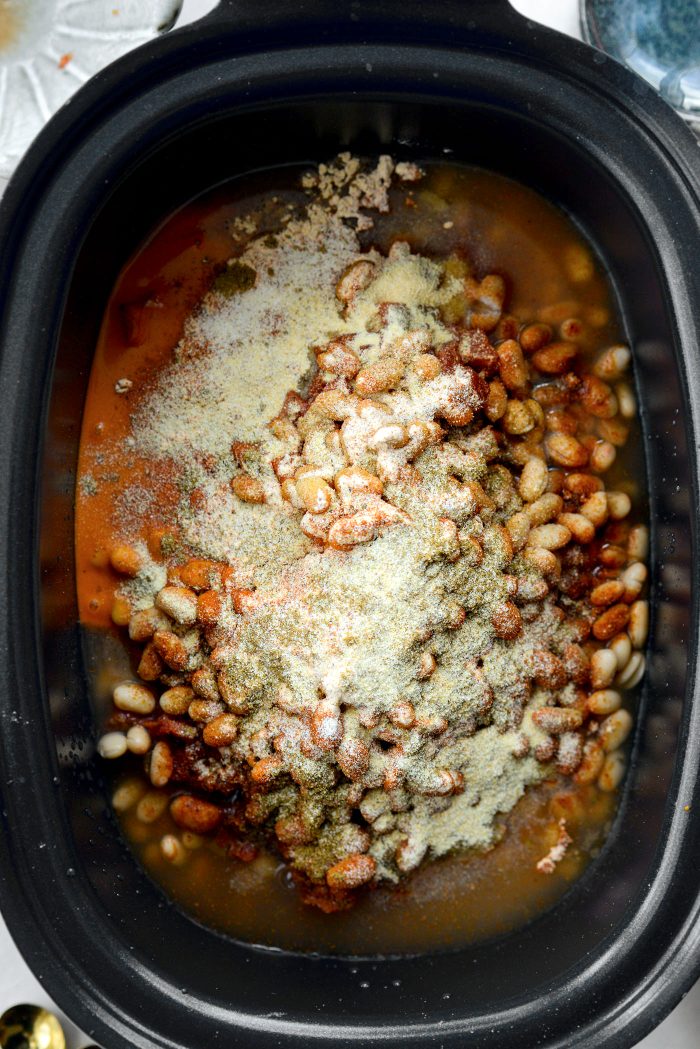 add spices and ranch seasoning