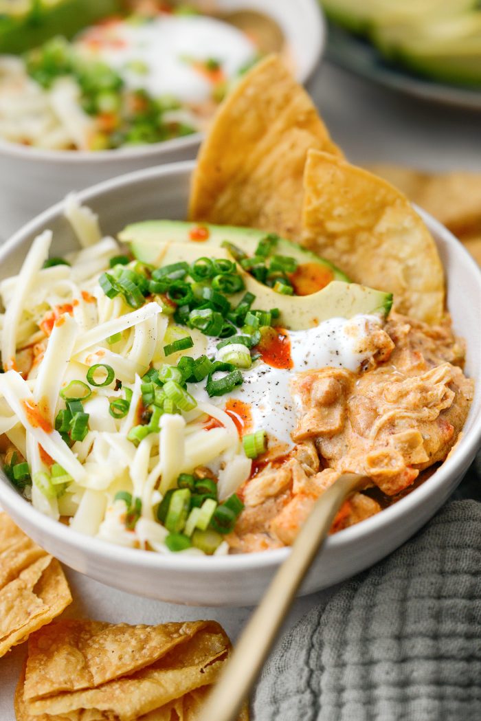 Slow Cooker White Chicken Chili