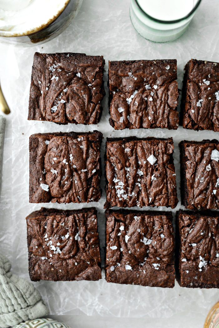 Salted Fudge Brownies