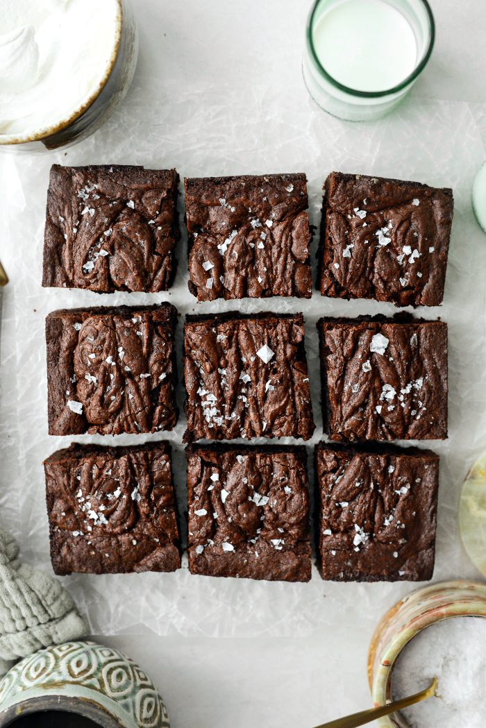 Salted Fudge Brownies