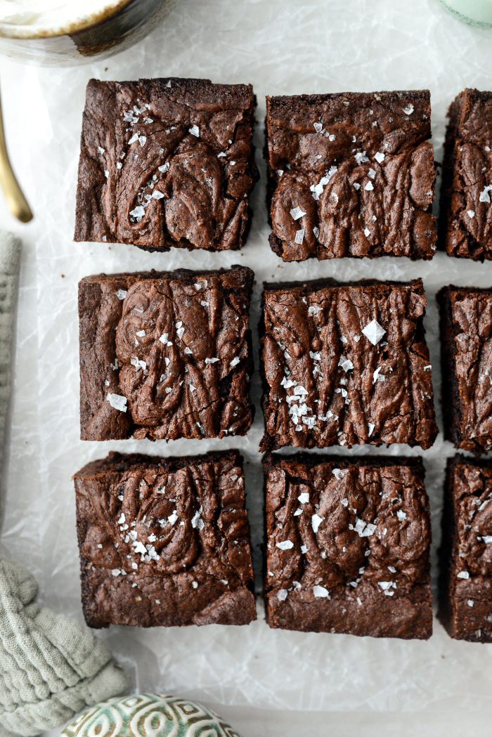 Salted Fudge Brownies