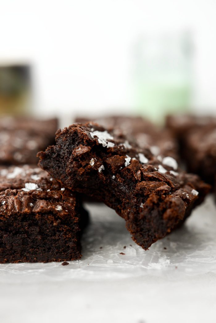 Salted Fudge Brownies