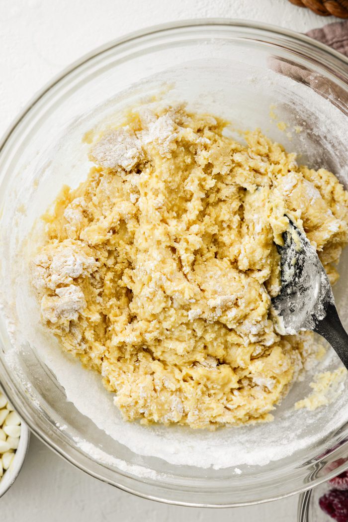 stir until just about combined